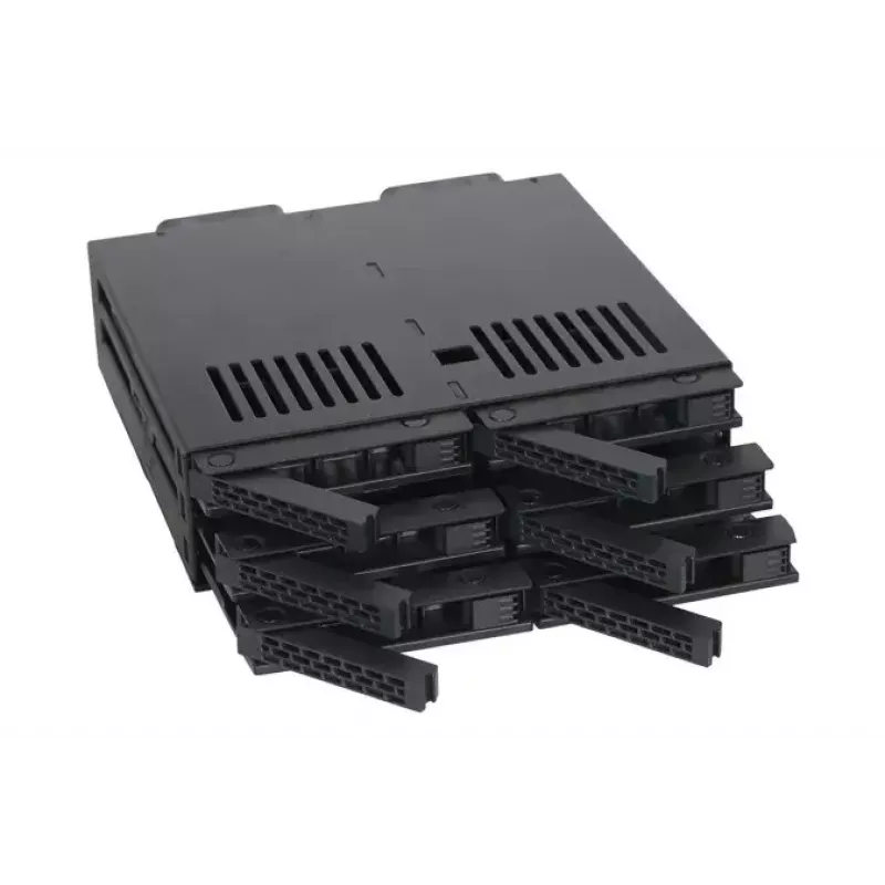 Disk Array Icy Dock MB326SP-B 0 TB Rack 1U Melns