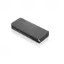 Lenovo 4X90S92381 klēpjdatora dokstacija/portu replikators Vadu USB 3.2 Gen 1 (3.1 Gen 1) Type-C pelēks