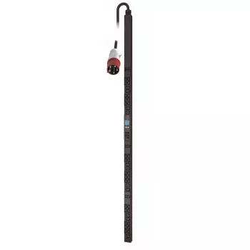 APC NetShelter Mērīta Rack PDU, 0U, 3PH, 22 kW 230 V 32 A vai 17,3 kW 230 V 24 A, 30 C13 un 12 C19 ligzdas, IEC 309 3P+N+PE vads
