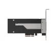 PCIe NVMe M.2 adaptera karte icy dock MB840M5P-B, melna/sudraba