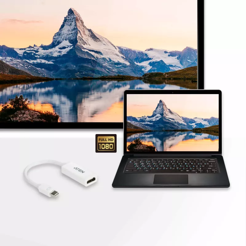 Mini DisplayPort uz HDMI pārveidotājs ATEN VC980
