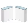 D-Link EAGLE PRO AI AX3200 Mesh sistēma (3 komplektā), balta, iekšēja, Mesh sistēma, barošana, statuss, 740 m², divjoslu (2,4 GHz / 5 GHz)