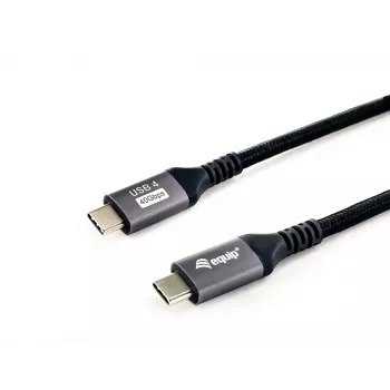 Equip USB 4 Gen 3 C to C kabelis, M/M, 1,2 m, 8K/60 Hz, 40 Gbps, PD3.1 240 W