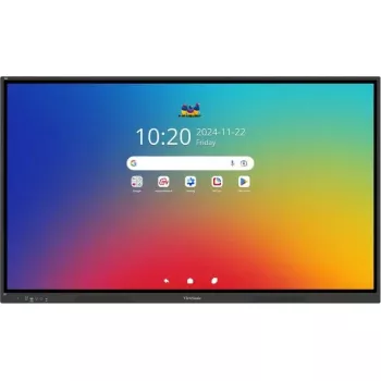 Viewsonic IFP6534 Interaktīvā tāfele 165,1 cm (65 collas) 3840 x 2160 pikseļi Skārienekrāns Melns
