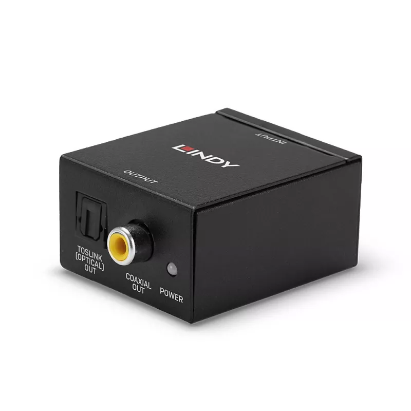 Phono uz TosLink (optisko) un koaksiālo ADC Lindy 70309