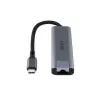 Lindy USB 3.2 Gen 2 Type C centrālmezgls un Gigabit Ethernet