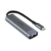 Lindy USB 3.2 Gen 2 Type C centrālmezgls un Gigabit Ethernet