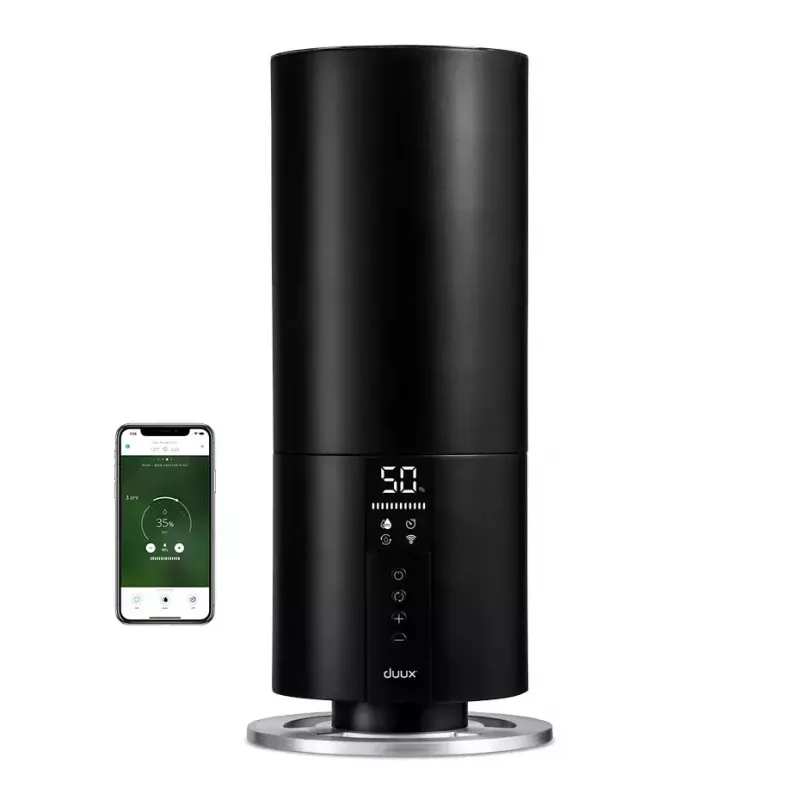 Duux Beam Mini 2 Ultraskaņas mitrinātājs — 3 L ūdens tvertne, LED displejs, melns