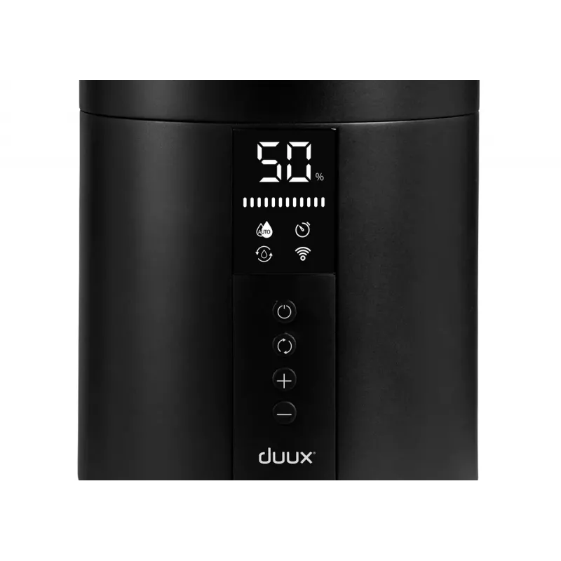 Duux Beam Mini 2 Ultraskaņas mitrinātājs — 3 L ūdens tvertne, LED displejs, melns