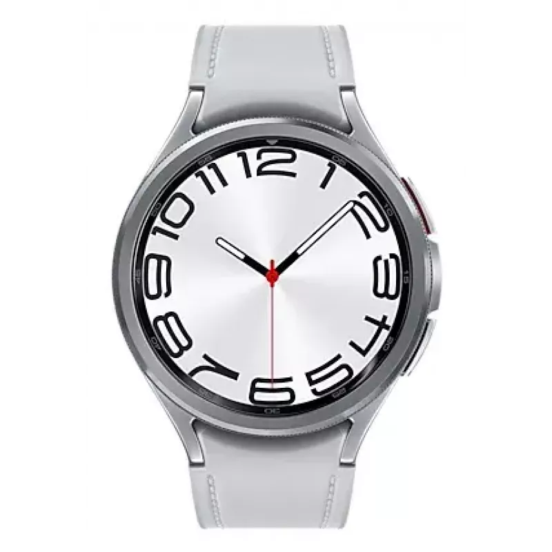 Viedpulkstenis Samsung Galaxy Watch6 Classic SM-R960NZSADBT sudraba krāsā
