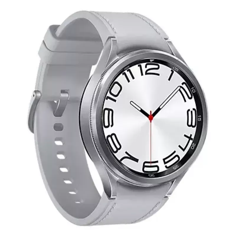 Viedpulkstenis Samsung Galaxy Watch6 Classic SM-R960NZSADBT sudraba krāsā