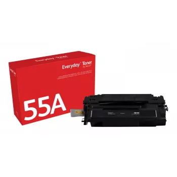 Everyday™ melnais toneris no Xerox, saderīgs ar HP 55A (CE255A), standarta ietilpība