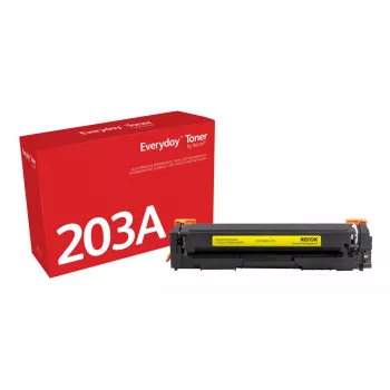 Everyday™ dzeltenais toneris no Xerox, saderīgs ar HP 203A (CF542A), standarta ietilpība