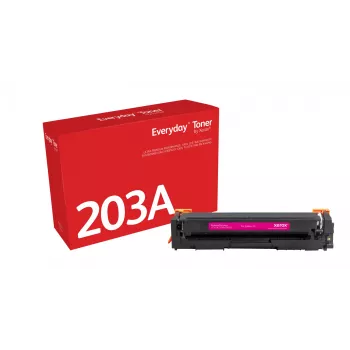 Everyday™ fuksīna tonera kasetne no Xerox, saderīga ar HP 203A (CF543A), standarta ietilpība