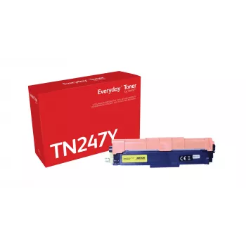 Everyday™ Dzeltenais Toneris no Xerox, saderīgs ar Brother TN247Y, Augsta ietilpība