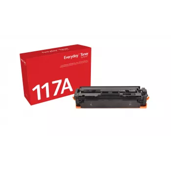 Everyday™ melnais toneris no Xerox, saderīgs ar HP 117A (W2070A), standarta ietilpība