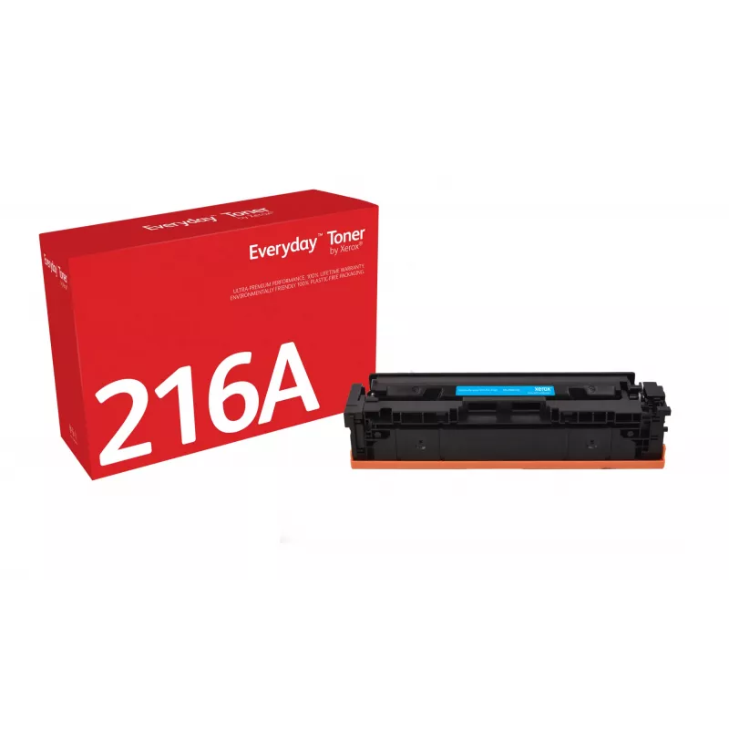 Everyday™ Ciānas tonera kārtridžs, Xerox, saderīgs ar HP 216A (W2411A), standarta ietilpība
