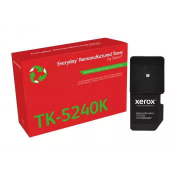 Everyday™ Melns atjaunots toners, ko ražojis Xerox, saderīgs ar Kyocera TK-5240K, Standarta ietilpība