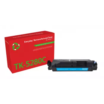 Everyday™ Ciāna pārstrādāts tonera kārtridžs no Xerox, saderīgs ar Kyocera TK-5280C, standarta ietilpība