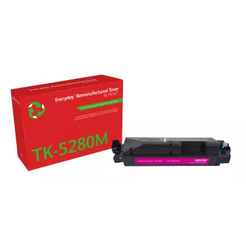 Everyday™ fuksīna atjaunots toneris no Xerox, saderīgs ar Kyocera TK-5280M, standarta ietilpība