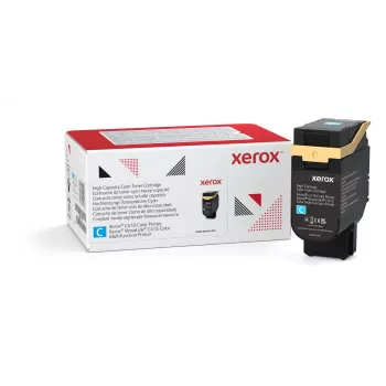 Xerox Genuine ® C410 Color Printer/VersaLink® C415 Color Multifunction Printer ciāna augstas ietilpības tonera kasetne (7000 lapaspuses) - 006R04686
