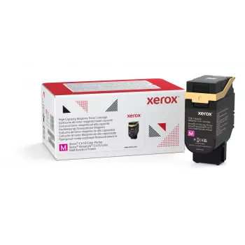 Xerox Genuine ® C410 Color Printer/VersaLink® C415 Color Multifunction Printer fuksīna High Capacity tonera kasete (7000 lapas) - 006R04687