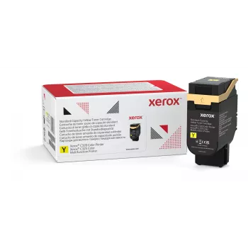 Xerox Genuine ® C320 Color Printer/C325 Color Multifunction Printer dzeltena standarta ietilpības tonera kasetne (1800 lappuses) - 006R04822