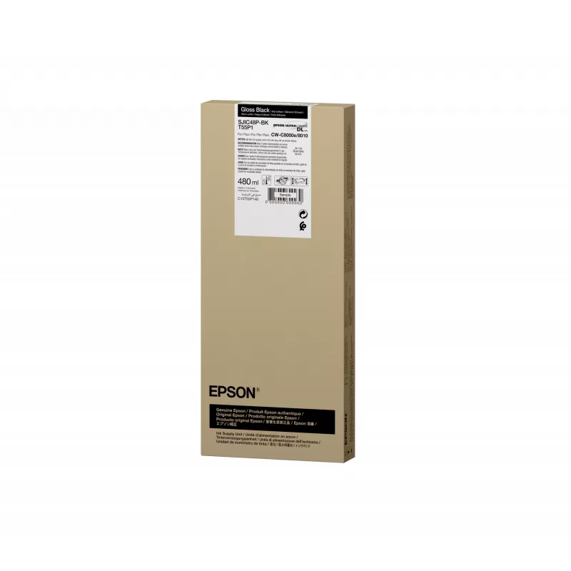 Epson SJIC48P-BK tintes kasetne 1 gab. Oriģināla Melna