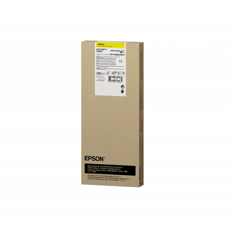 Epson SJIC48P-Y tintes kasetne 1 gab. Oriģināls Dzeltens