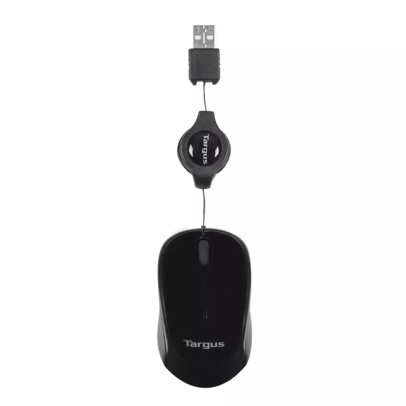 Targus AMU75EU pele ceļojumiem piemērota abām rokām USB Type-A Blue Trace 1000 DPI