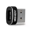 USB 2.0 Low Profile Type A to C Adapter Lindy 41884
