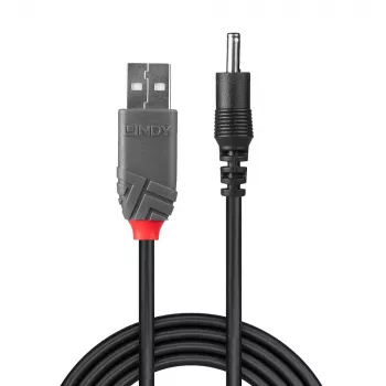 Lindy USB 2.0 Type A to 3.5mm DC kabelis, 1.5m