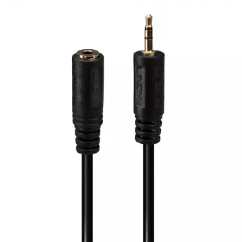 Lindy 2,5 mm vīrišķais uz 3,5 mm sievišķo audio adapteris