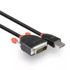 Lindy 2 m DisplayPort uz DVI-D kabelis