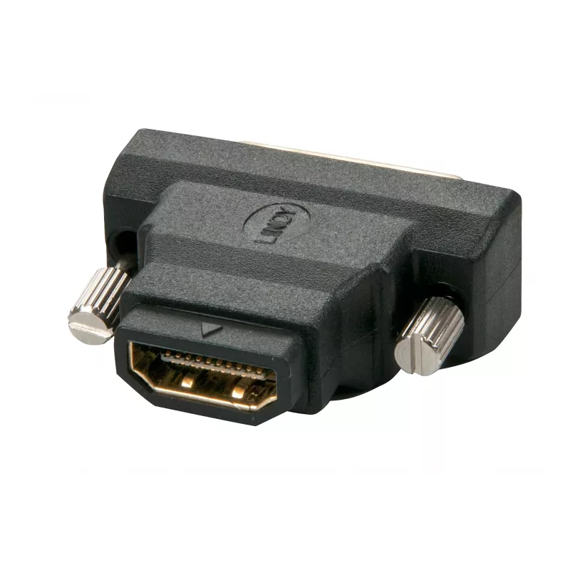 HDMI sievišķais uz DVI-D vīrišķais adapteris Lindy 41228