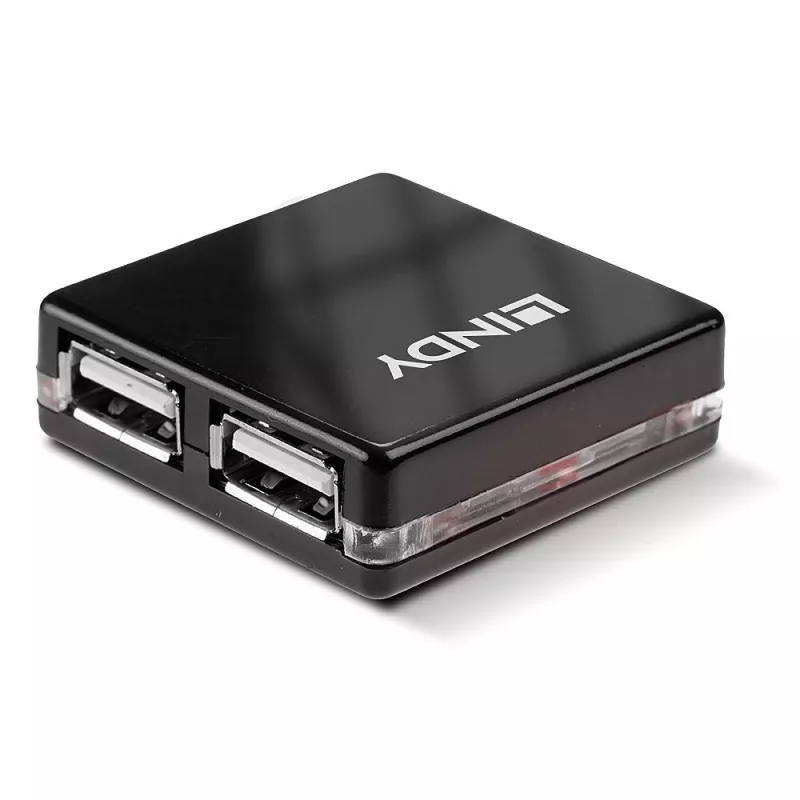 USB centrmezgls Lindy 4 portu USB 2.0 Mini centrmezgls
