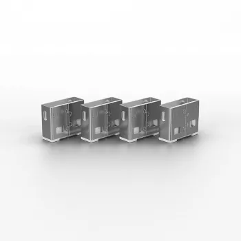 Porta bloķētājs Lindy USB Port Blocker (bez atslēgas) Komplektā 10 gab. Krāsu kods Balts