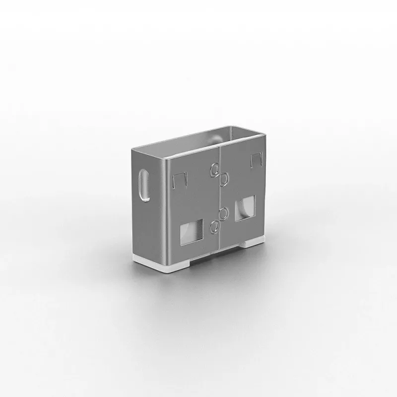 Porta bloķētājs Lindy USB Port Blocker (bez atslēgas) Komplektā 10 gab. Krāsu kods Balts