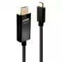 Lindy 2m USB Type C uz HDMI 4K60 adaptera kabelis ar HDR