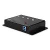 USB centrmezgls Lindy 4 portu USB 3.0 metāla centrmezgls