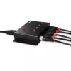 USB centrmezgls Lindy 4 portu USB 3.0 metāla centrmezgls