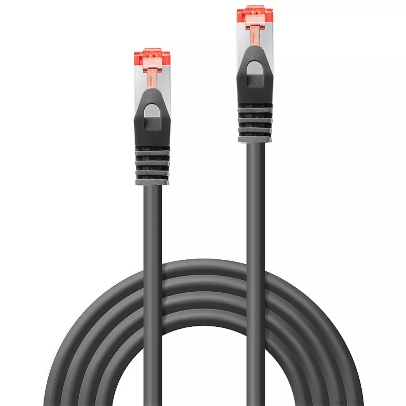 Lindy 47375 tīkla kabelis Melns 3 m Cat6 S/FTP (S-STP)