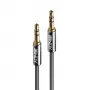 Lindy 2m 3,5 mm audio kabelis, Cromo Line
