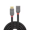 Lindy 3 m DisplayPort 1.4 pagarinātāja kabelis, Anthra Line