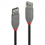 Lindy 3m USB 2.0 Type A to A kabelis, Anthra Line
