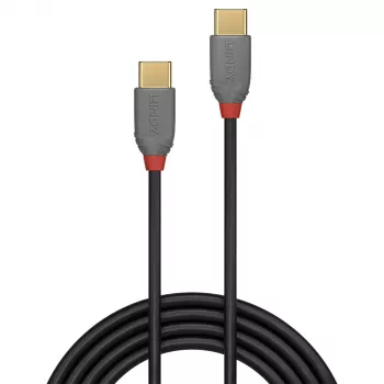 Lindy 2 m USB 2.0 C–C kabelis, Anthra Line