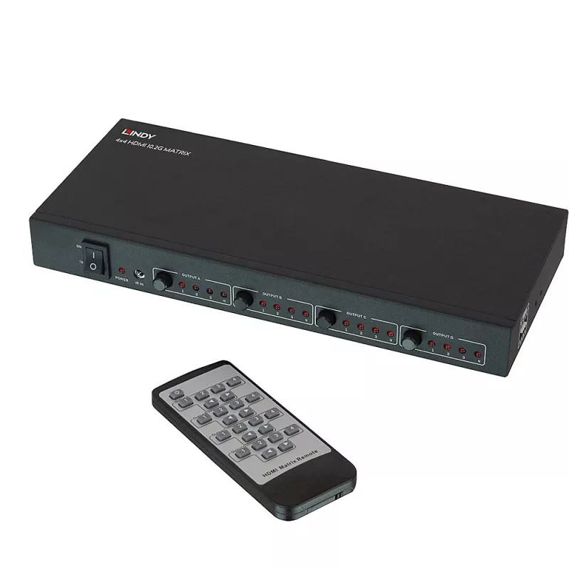 Lindy 4x4 HDMI 4K60 Matrica