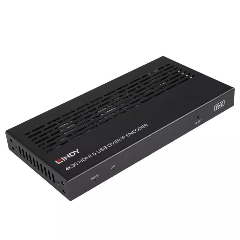 AV raidītājs Lindy 4K30 HDMI un USB pār IP sistēma – Kodētājs 3840 x 2160 pikseļi