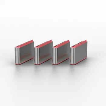 Porta bloķētāja atslēga Lindy USB Type C Porta bloķētāja atslēga, 4 gab., rozā