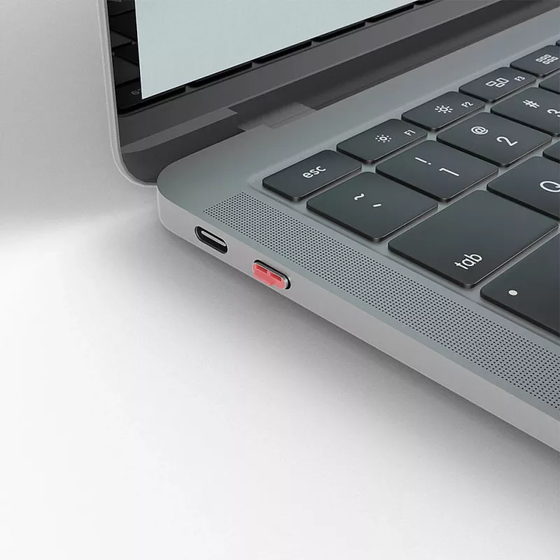 Porta bloķētāja atslēga Lindy USB Type C Porta bloķētāja atslēga, 4 gab., rozā